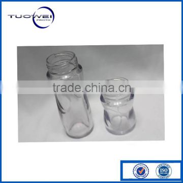 CNC machining PMMA transparent/clear rapid prototype