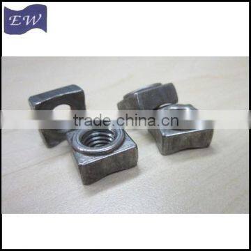 m14 carbon steel square welding nuts (DIN928)