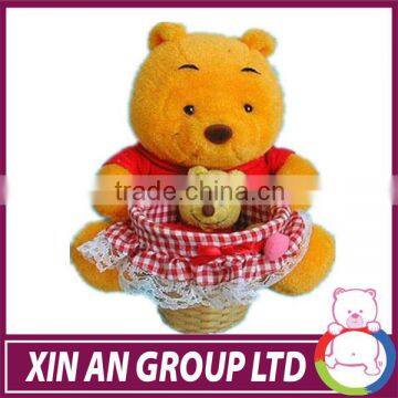 ICTI custom romantic small plush teddy bear for sale