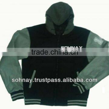 Hood Varsity Letterman Jacket