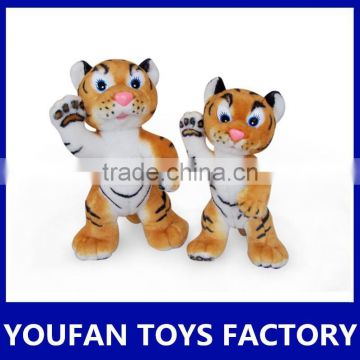 cute stuffed animal lifelike plush tiger toy