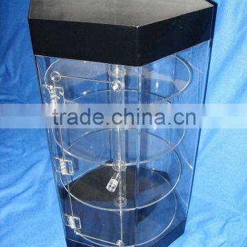 Acrylic camera display cube box for counter display