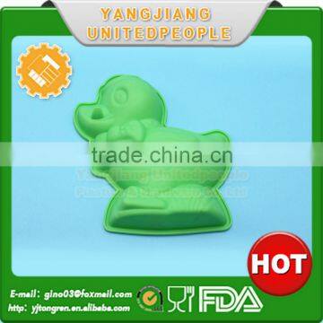 Cute Design Duck Shape Food Grade Silicone Cake Mold