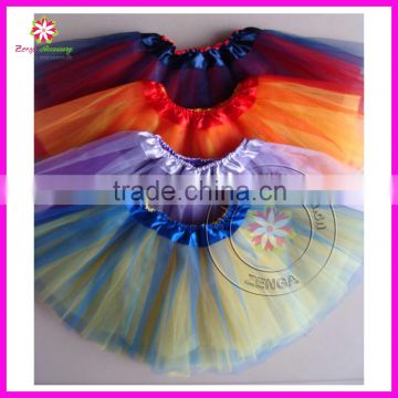 Two-toned tutus for girls