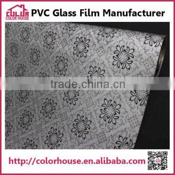 waterproof privacy protection PVC stick on glass self-adhesive window film