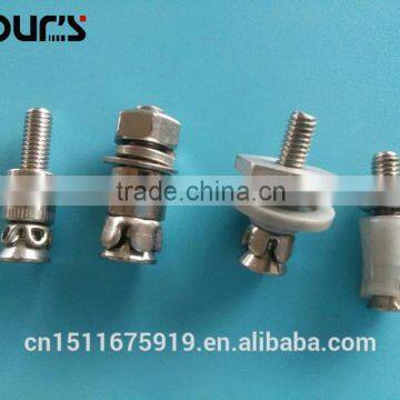 stainless steel anchor fasteners screw bolt nut and washer