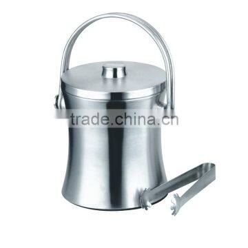 Ice Bucket to Cool Beer, Wine, Champagne, Water, Soda & Juice. Large Metal Steel Tub Won't Rust or Leak. Indoor or Outdoor Use