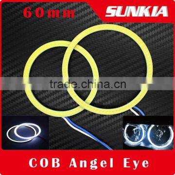 Super Bright Universal 60mm LED COB Angel Eye DRL Angel Eye Lighting