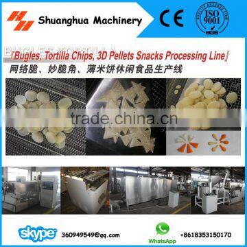 3D Fryum Pellet Snack Food Making Machine, Bugles Making Machine