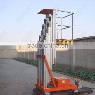 8m single mast aluminum one man lift for sale