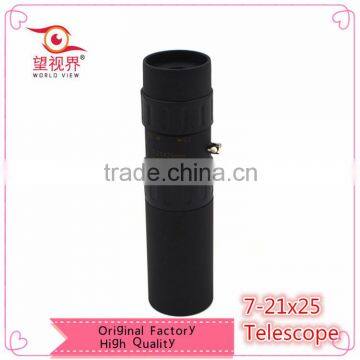 7-21x25 Waterproof Marine Powerful Monocular Telescope