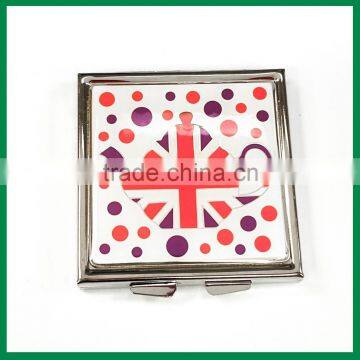 Square Shape with Sticker Iron Mirror