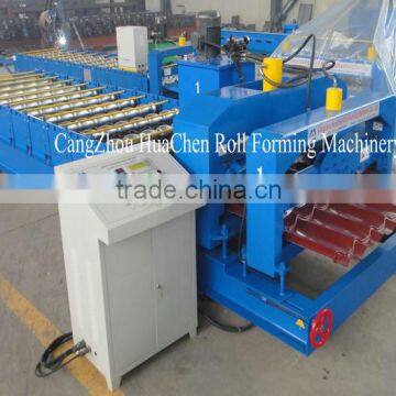 Huachen Glazed Tile Roll Forming Machine