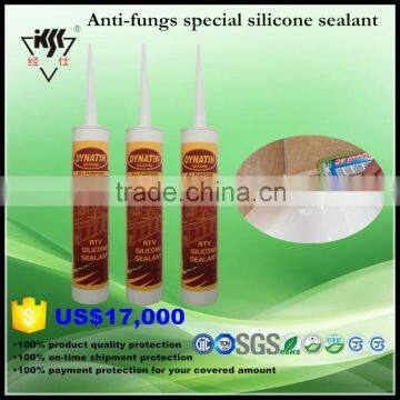 weatherproof silicone sealant with antifungus for bathroom