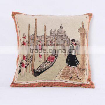 Hangzhou Factory cushions digital printed custom design pillow