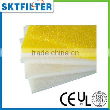 2014 white or yellow Wide application durable sponge filter mesh