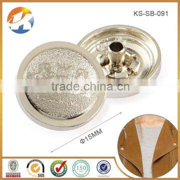 Fashion Down Coat Metal Snap Buttons For Jacket