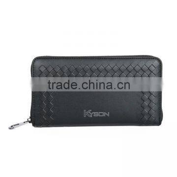 Black custom money clip wallet men