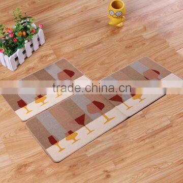 The New Design Coffee Cooking Theme Loop Pile Polyester Printing Kitchen Door Floor Mat Rug Carpet photo-6