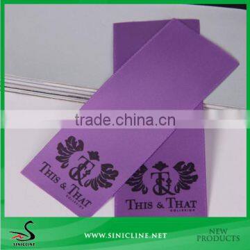 Sinicline eco-friendly woven cloth labels for hand bag