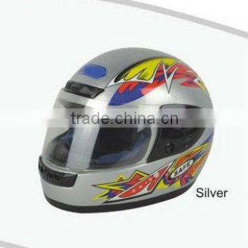 Main color silver Motorcycle Helmets/ Helmets for Sport Racing