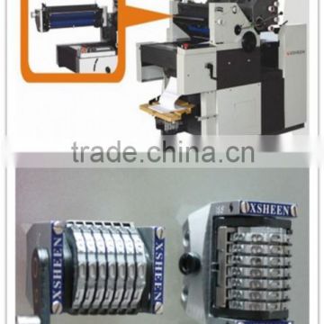 business bill printing machine,serial number printing machine