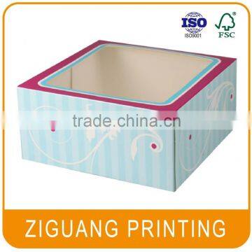 Customized cake box design