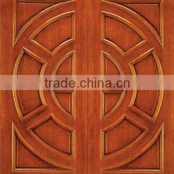 exterior wood door