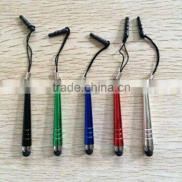 smartphone mini touch screen stylus pen with Phonestrape
