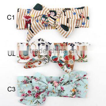 Deshine Cotton Bow Stretch Headband ZX1058