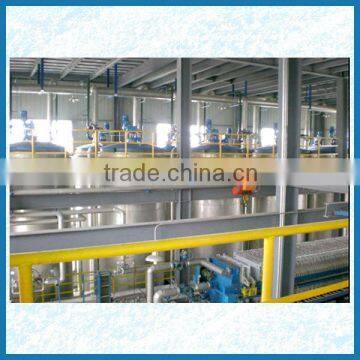 Low consumption small scale palm oil refining plant