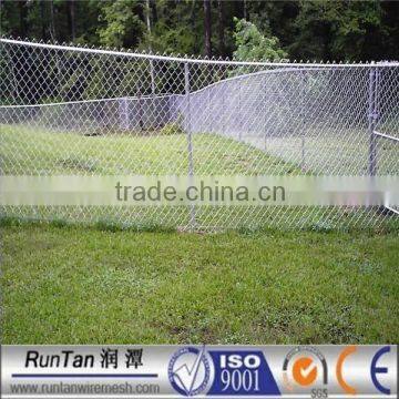 ISO9001 hot dipped galvanized chain link fence (Since 1989)