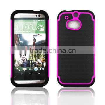 Ballistic defender case for HTC One M8 back skin