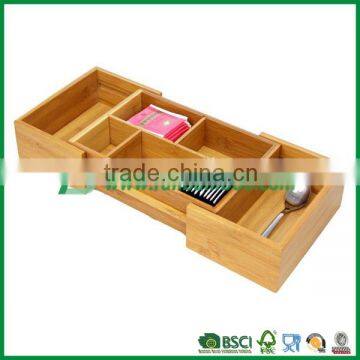 Kids gift organizer in bamboo expandable