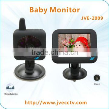 JVE-2009 High Quality Baby Monitor,2.4ghz IR Night View Audio Transmission Wireless Baby Monitor,With Motion Detecion