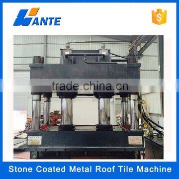 High Quality Aluminum Zinc Plate Colorful Stone Coated Metal Roof Tile Machine, Galvanized Chinese Roof Tile photo-4