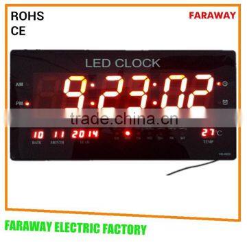 High brightness 3" led calendar clock,timer clock, digital clock