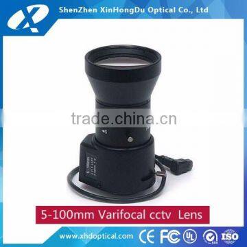 2016 Hot Product 1/3" Inch 5-100mm CS Mount Wide Angle Vari-Focal CCTV Camera Lens for CCTV Box Cameras