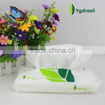 manufacturer custom soft pack facial tissue paper