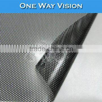 Removable Glue Self Adhesive Window Covering One Way Vision Vinyl Film
