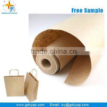 Stocklot Unbleached Ribbed Kraft/Craft Paper In Brown