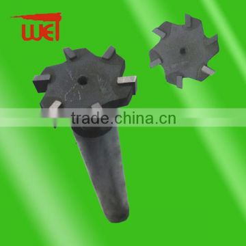 solid carbide taper shank t-slot milling cutter for metal