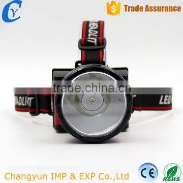 Best Selling Power Flashlight Torch Rechargeable Lithium Battery XPE Light Bulb Headlamp photo-3