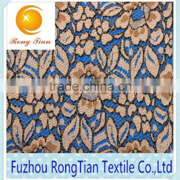 Polyester Africa Specially Designed Embroidery Lace Fabrics for Fashionable Clothes photo-3