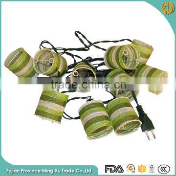 Customized Paper Green Decorative Indoor Outdoor String Lights