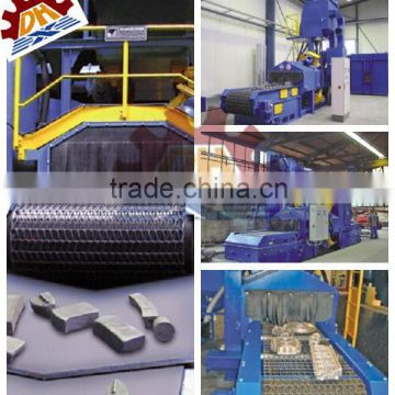 engineer available wire mesh belt sand blasting machine price