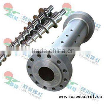 38crmoala feed screw and cylinder for rubber extruder machine