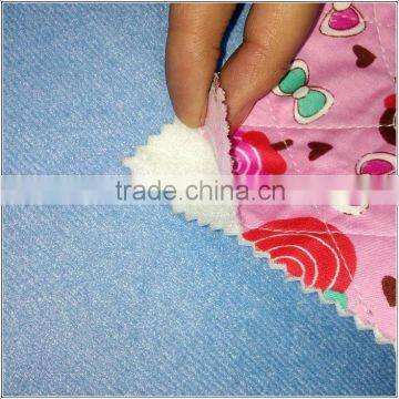 100%Polyester 4 layer baby diaper mat fabric