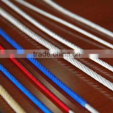 pvc coated steel wire rope