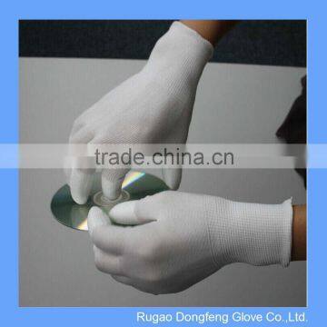 Dust Free PU Finger Dipped Examination Gloves Electronic Work Gloves